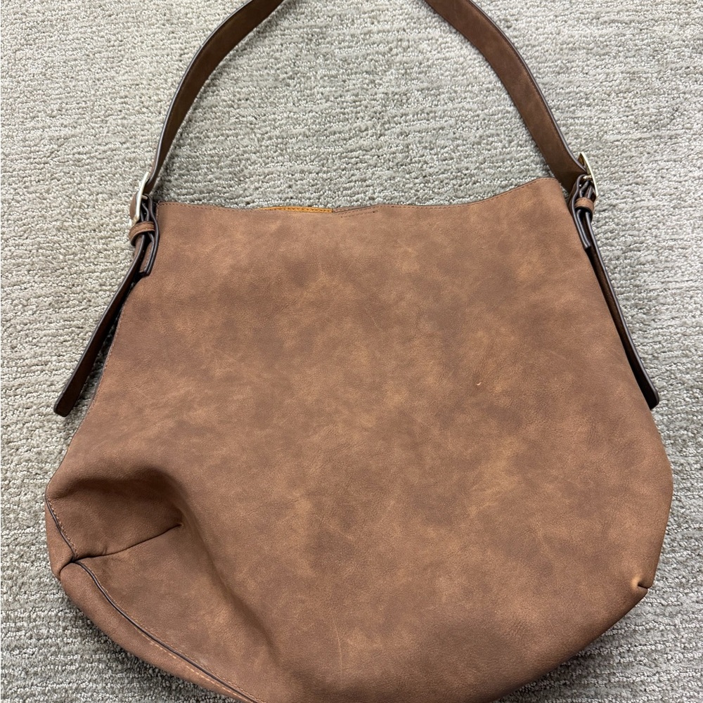 Everyday Brown Hobo Shoulder Bag